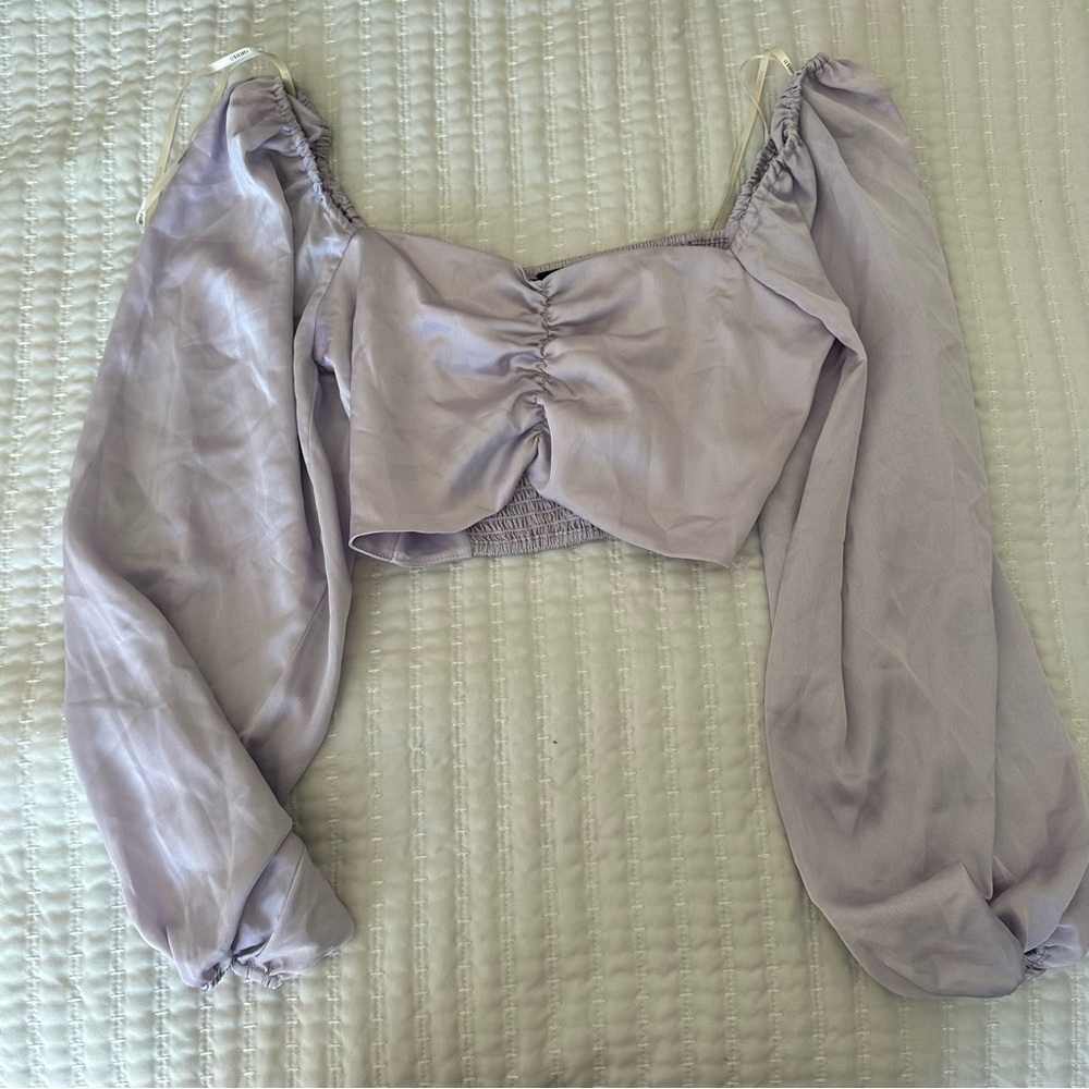 Lilac Forever 21 Blouse